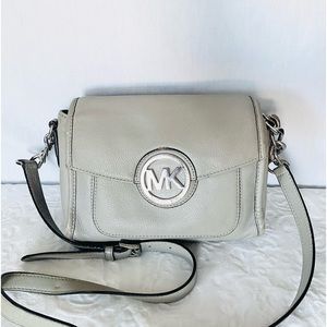 Michael Kors pebbled leather crossbody